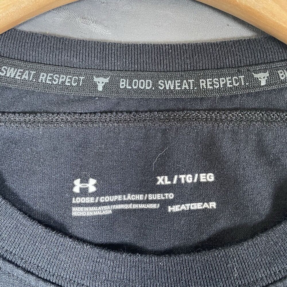 Under Armour Project Rock Tank Top Women’s XL Black Activewear Gym Training - Picture 2 of 6